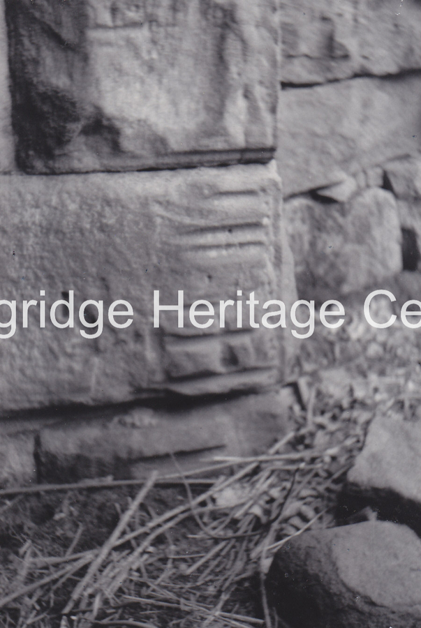 356C - Railway - Rope Grooves worn in Eastern Portal  - 1966